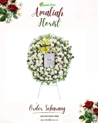 Krans Bunga Duka Cita di Kundisari